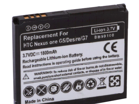 OEM Mobile Phone Battery Replacement for  HTC Google Nexus One G5