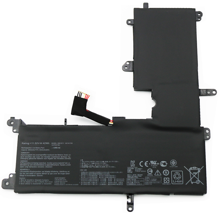 OEM Laptop Battery Replacement for  ASUS B31N1705