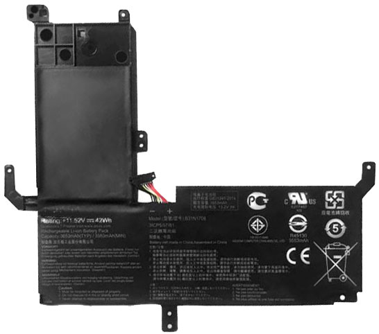 OEM Laptop Battery Replacement for  ASUS VivoBook Flip 15 TP510UQ E8034T