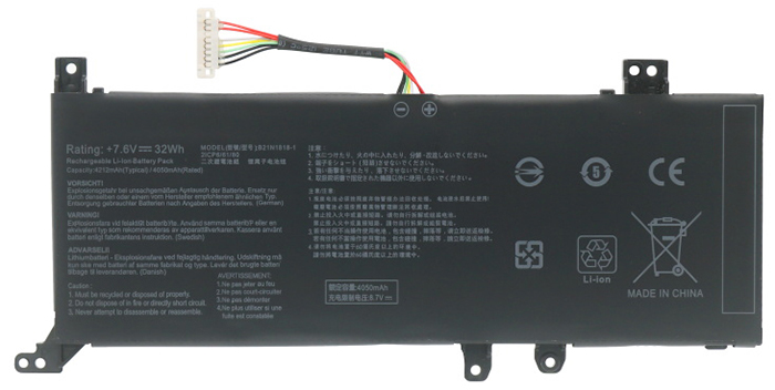 OEM Laptop Battery Replacement for  ASUS C21N1818