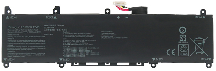 OEM Laptop Battery Replacement for  ASUS VivoBook X330UN