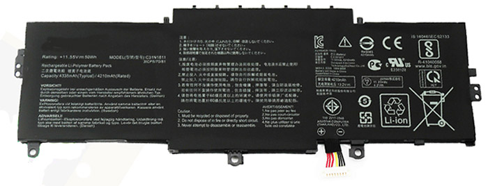 OEM Laptop Battery Replacement for  asus U4300F