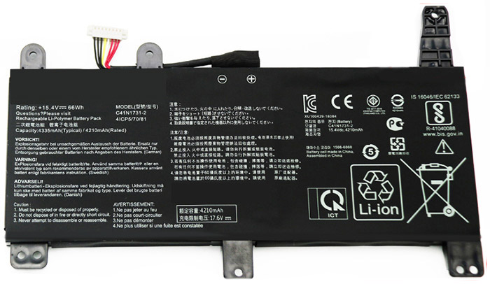 OEM Laptop Battery Replacement for  asus Rog Strix G731GU