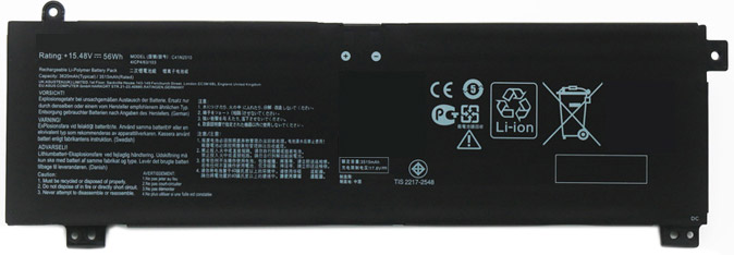 OEM Laptop Battery Replacement for  asus ROG Strix G15 G513IH
