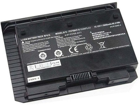 OEM Laptop Battery Replacement for  CLEVO P375S