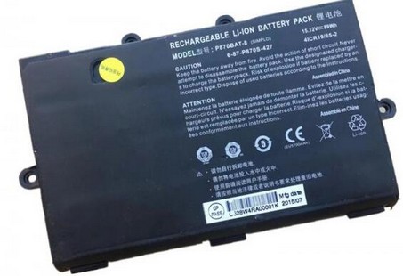 OEM Laptop Battery Replacement for  CLEVO P870BAT 8