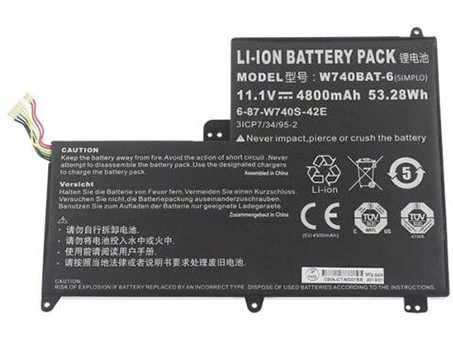 OEM Laptop Battery Replacement for  CLEVO S413