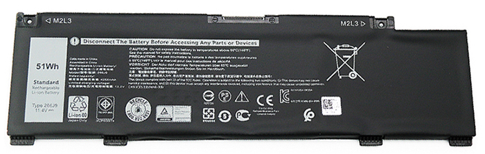 OEM Laptop Battery Replacement for  Dell G3 15 3779