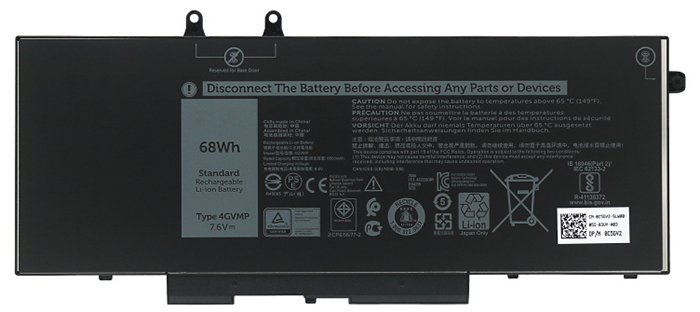OEM Laptop Battery Replacement for  Dell R8D7N