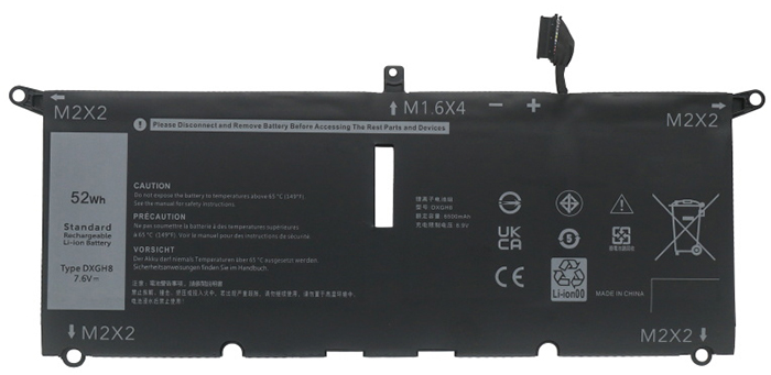 OEM Laptop Battery Replacement for  Dell XPS 13 9370 Series