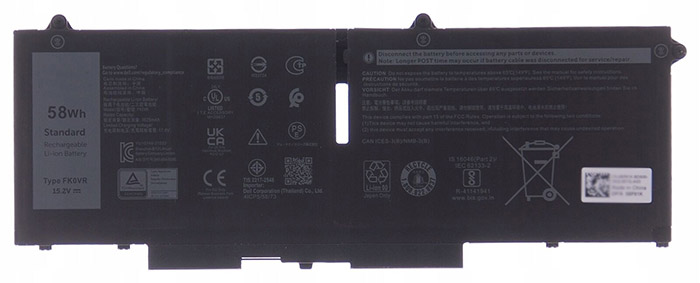 OEM Laptop Battery Replacement for  Dell FK0VR