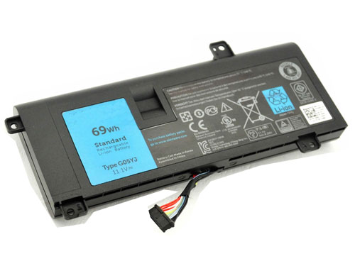 OEM Laptop Battery Replacement for  dell 08X70T