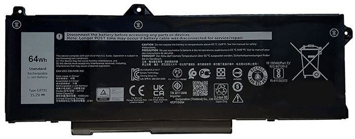 OEM Laptop Battery Replacement for  dell 05RGW