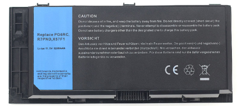OEM Laptop Battery Replacement for  dell 451 11744