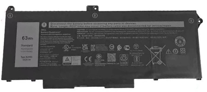 OEM Laptop Battery Replacement for  Dell Latitude 15 5520 39V1H