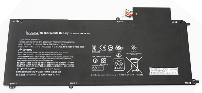 OEM Laptop Battery Replacement for  HP  Spectre x2 12 a012nr