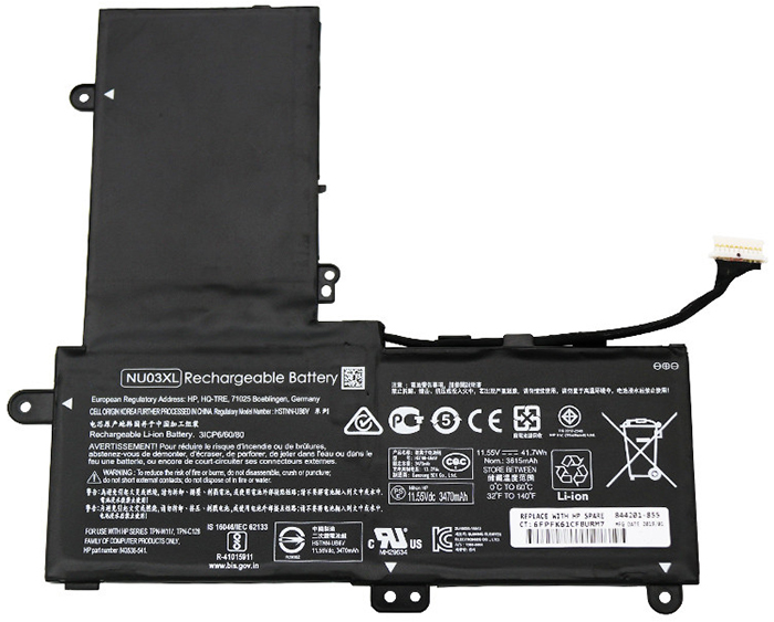 OEM Laptop Battery Replacement for  hp Pavilion X360 11 U001TU