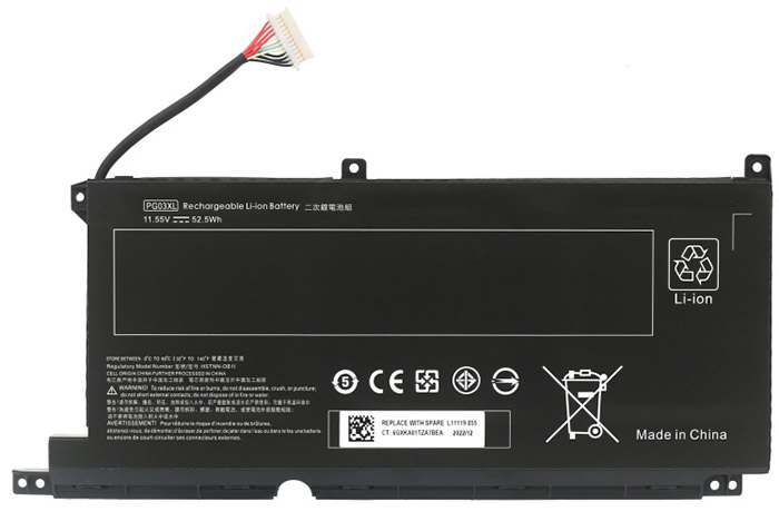 OEM Laptop Battery Replacement for  HP  Pavilion Gaming 15 dk0209TX