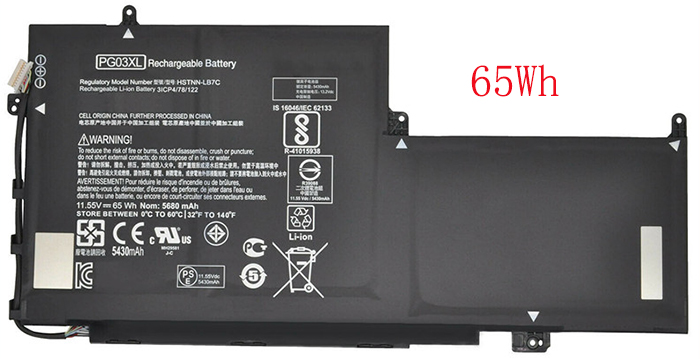 OEM Laptop Battery Replacement for  hp 831758005