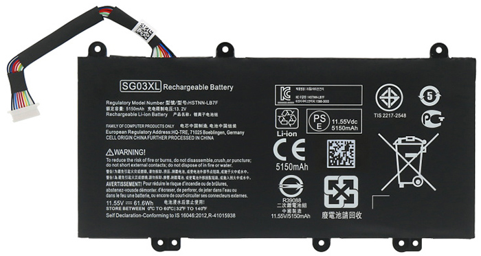 OEM Laptop Battery Replacement for  HP SG03XL