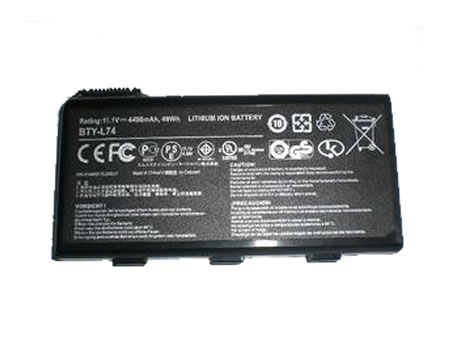 OEM Laptop Battery Replacement for  MSI BTY L75