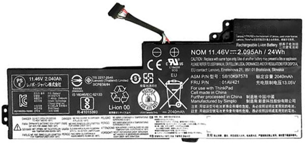 OEM Laptop Battery Replacement for  LENOVO ThinkPad T480(20L5A00KCD)