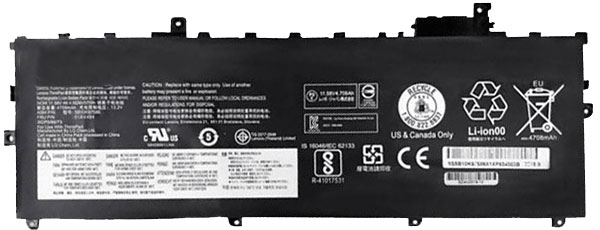 OEM Laptop Battery Replacement for  lenovo ThinkPad X1 Carbon G6 2018