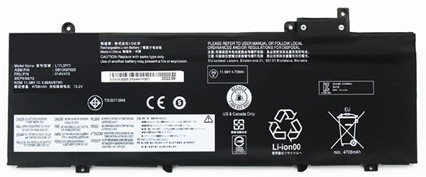 OEM Laptop Battery Replacement for  lenovo ThinkPad T480S