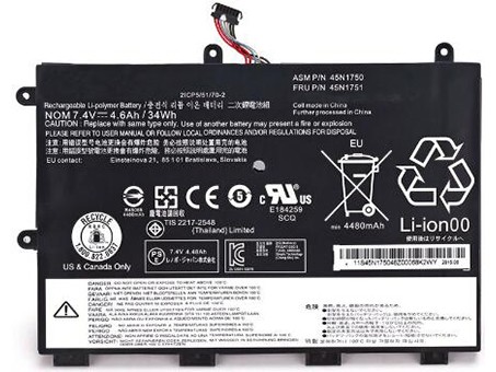 OEM Laptop Battery Replacement for  LENOVO 45N1751