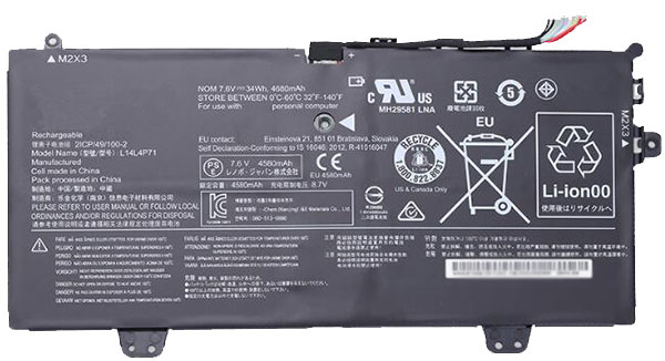OEM Laptop Battery Replacement for  Lenovo L14L4P712