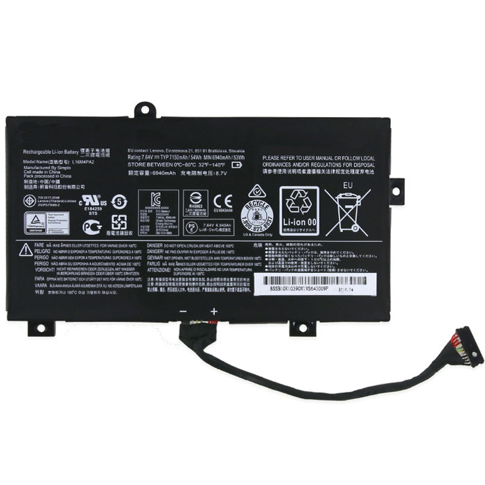 OEM Laptop Battery Replacement for  lenovo L16M4PA2