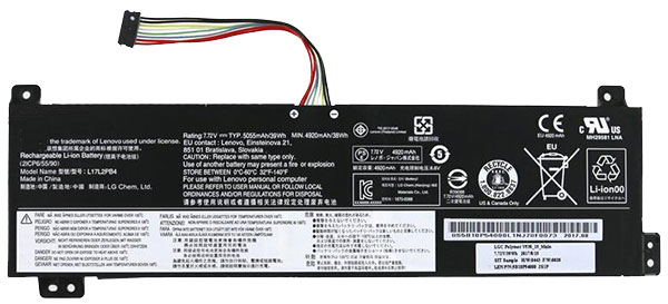 OEM Laptop Battery Replacement for  Lenovo L17L2PB3