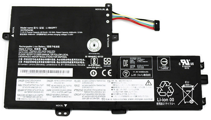 OEM Laptop Battery Replacement for  lenovo L18L3PF3