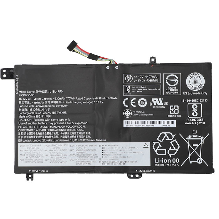 OEM Laptop Battery Replacement for  Lenovo L18L4PF4