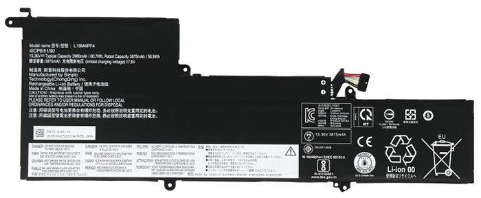 OEM Laptop Battery Replacement for  LENOVO Yoga Slim 7 14ARE Serie