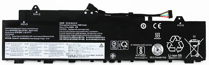 OEM Laptop Battery Replacement for  lenovo L19L3PF7