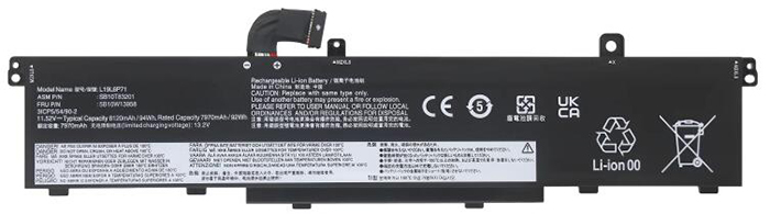 OEM Laptop Battery Replacement for  lenovo TP00124A