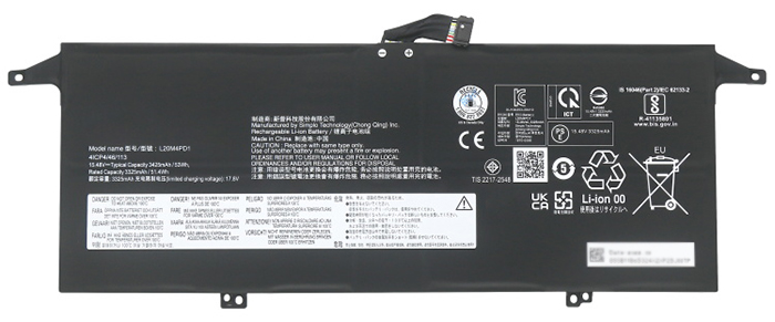 OEM Laptop Battery Replacement for  LENOVO ThinkBook Plus G2 ITG 20WH001FAU