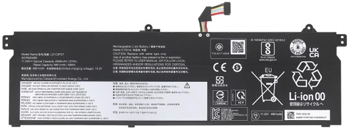 OEM Laptop Battery Replacement for  LENOVO L21C3PD7