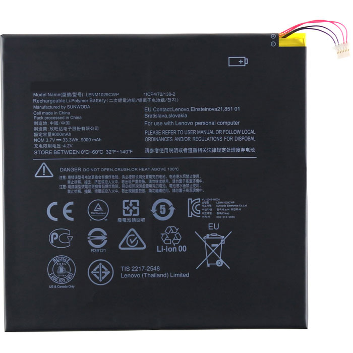OEM Laptop Battery Replacement for  lenovo MiiX 310 10ICR (80SG00A9RK)