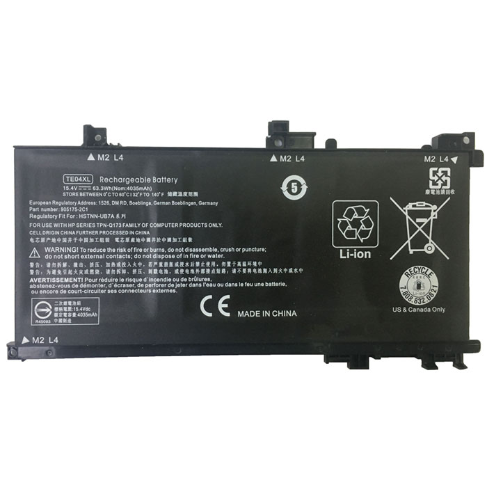 OEM Laptop Battery Replacement for  hp Omen 15 ax215TX