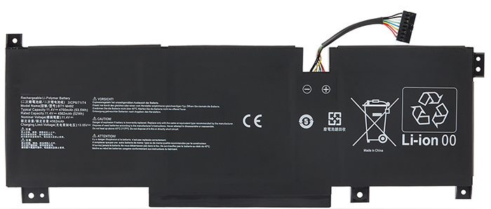 OEM Laptop Battery Replacement for  MSI Pulse GL66 11UDK 255VN