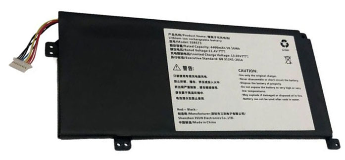 OEM Laptop Battery Replacement for  MECHREVO s2 02