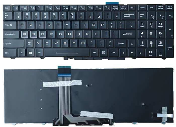 OEM Laptop Keyboard Replacement for  CLEVO P775DM1 G