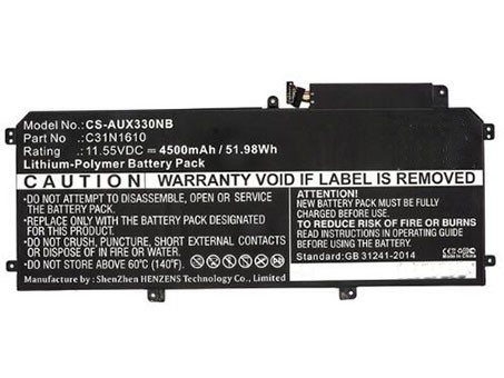 OEM Laptop Battery Replacement for  ASUS 3ICP3/97/103