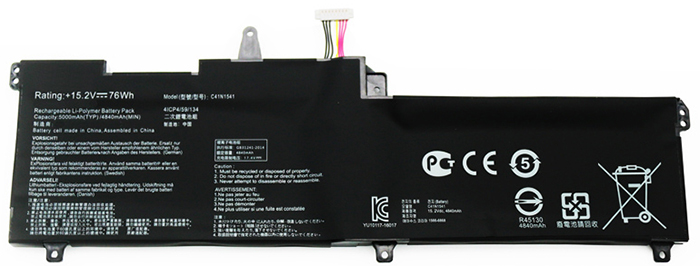 OEM Laptop Battery Replacement for  ASUS C41N1541