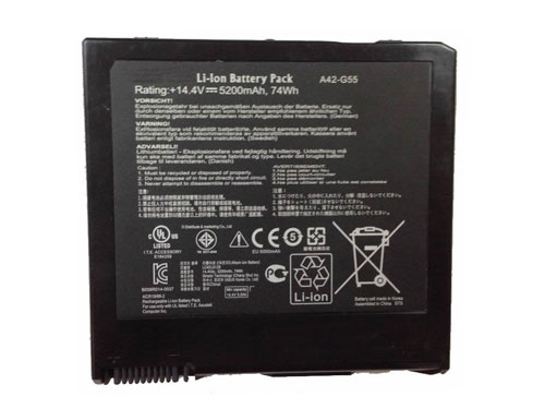 OEM Laptop Battery Replacement for  ASUS A42 G55