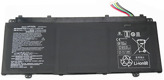 OEM Laptop Battery Replacement for  ACER AP15O3K