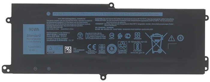 OEM Laptop Battery Replacement for  dell DT9XG