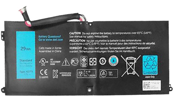 OEM Laptop Battery Replacement for  dell P12GZ1 01 N01